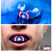 SafeJawz Marvel Captain America Mouthguard